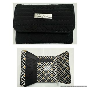 Vera Bradley NEW wallet black / yellow / white